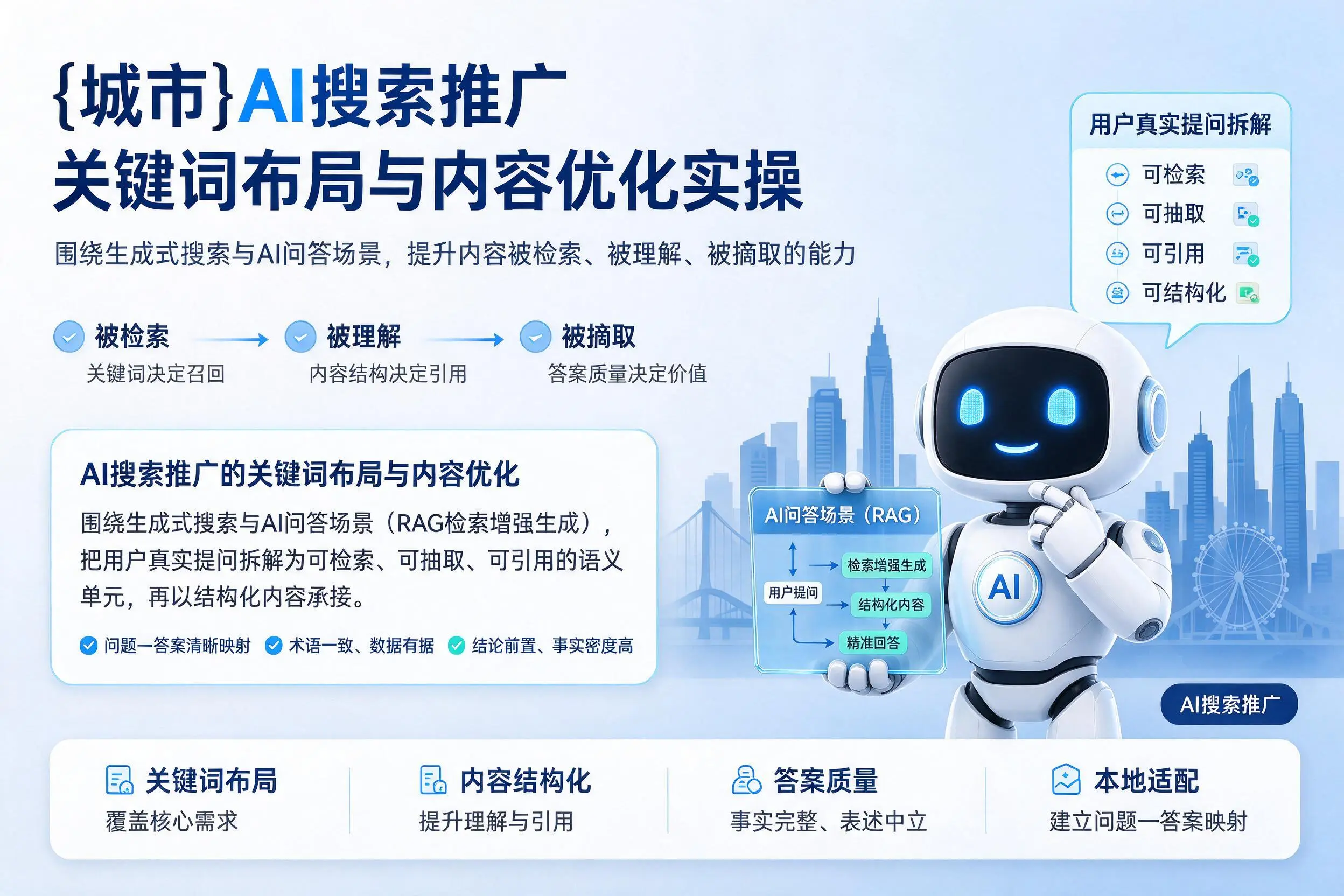 安阳AI搜索推广关键词布局与内容优化实操