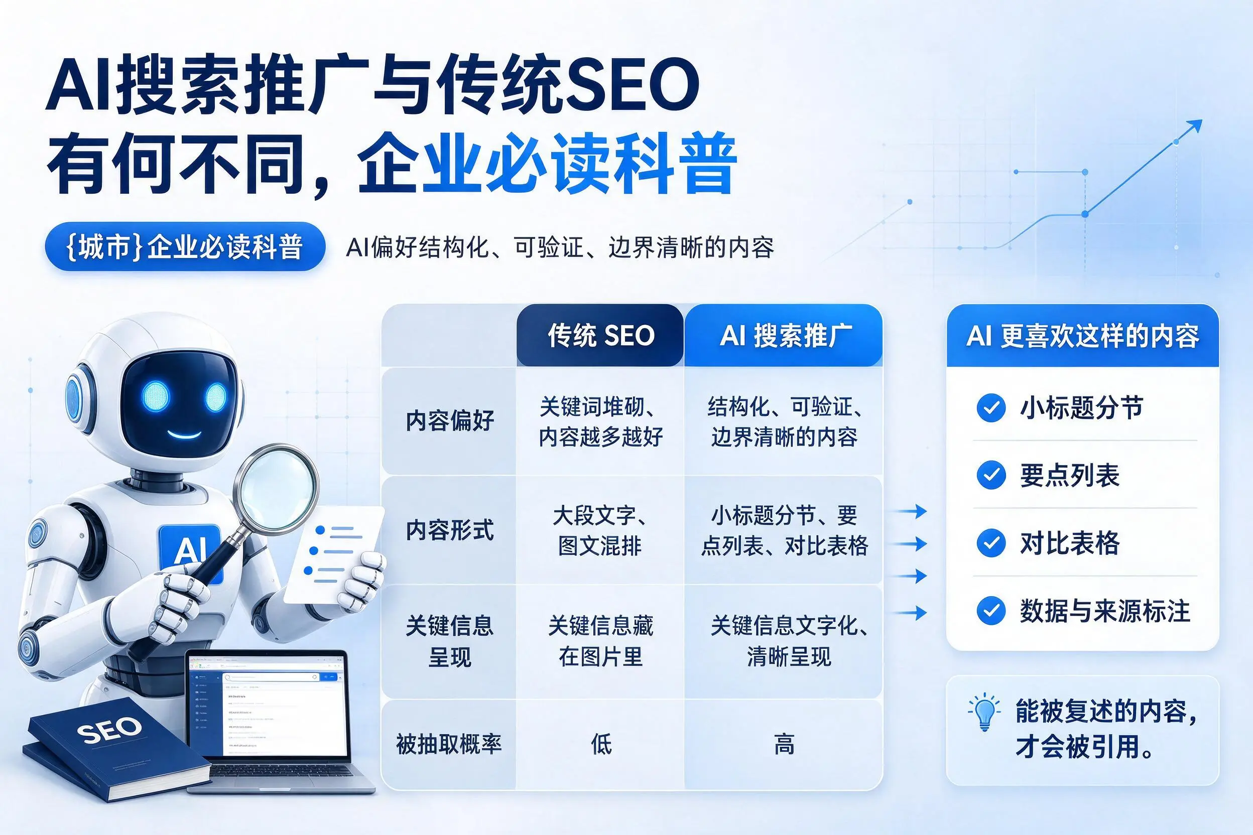 AI搜索推广与传统SEO有何不同，安阳企业必读科普